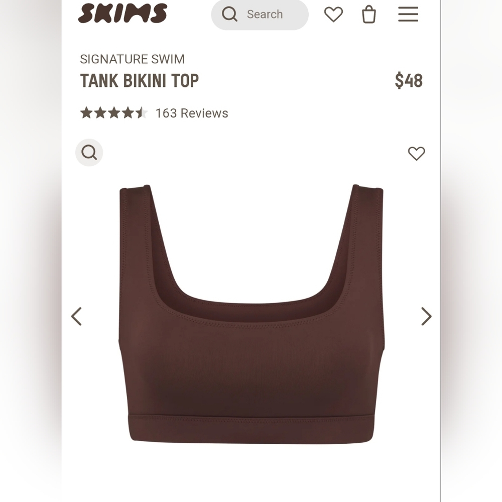 SKIMS LARGE topcocoa